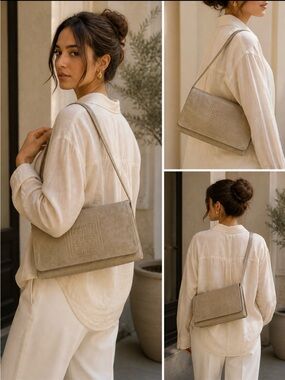 Givenchy Reversible Shoulder Bag | Leather & Monogram Satin | Dust Bag